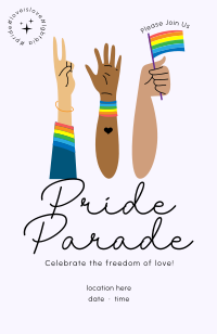 Pride Parade Invitation | BrandCrowd Invitation Maker