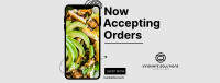 Food Delivery App  Facebook cover Image Preview