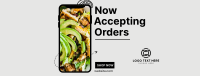 Food Delivery App  Facebook Cover Preview