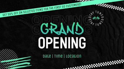 Street Grand Opening Facebook event cover Image Preview