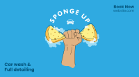 Sponge Up Facebook Event Cover Design