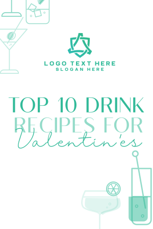 Valentine's Drink Pinterest Pin Image Preview