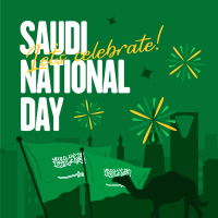 Saudi Day Celebration Instagram post Image Preview