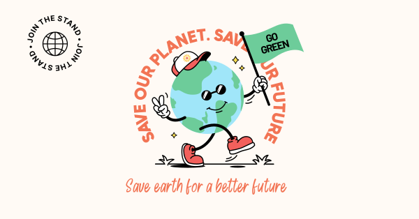 World Environment Day Mascot Facebook Ad Design Image Preview