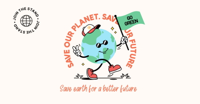 World Environment Day Mascot Facebook ad Image Preview