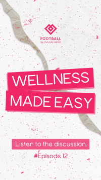 Easy Wellness Podcast Instagram Reel Design