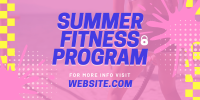 Summer Fitness Training Twitter Post Image Preview