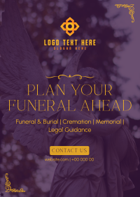 Funeral Services Poster Design