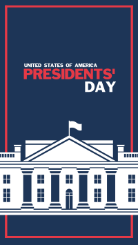 Presidential White House Instagram Story Design