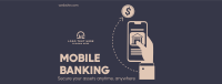Mobile Banking Facebook cover Image Preview