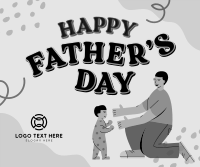 Father's Day Greeting Facebook post Image Preview