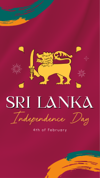 Sri Lanka Independence Facebook Story Image Preview