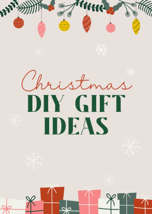 DIY Christmas Gifts Poster Image Preview