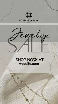 Clean Minimalist Jewelry Sale Instagram reel Image Preview
