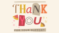 Playful Thank You Animation Image Preview