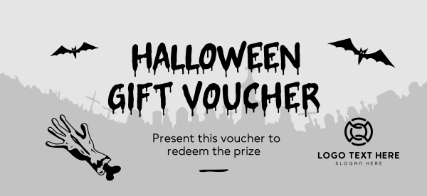 Freaky Halloween Gift Certificate Design Image Preview