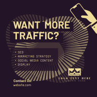 Traffic Content Instagram post Image Preview