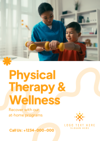 Physical Therapy At-Home Poster Design