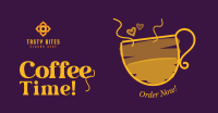 Coffee Time Facebook ad Image Preview