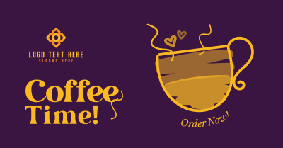 Coffee Time Facebook ad Image Preview