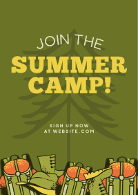Summer Camp Poster Design