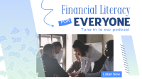 Financial Literacy Podcast Animation Design