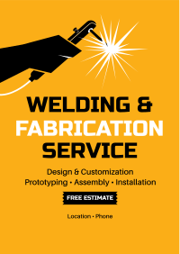 Fabrication Service Flyer Image Preview