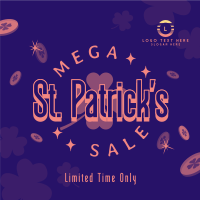 St. Patrick's Mega Sale Instagram Post Design