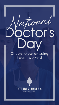 Celebrate National Doctors Day TikTok Video Image Preview