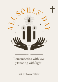 Remember Love, Honor Light Poster Design