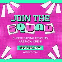 Playful Cheer Squad Instagram Post Design