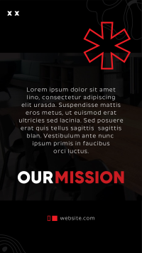 Mission Asterisk Instagram Story Design