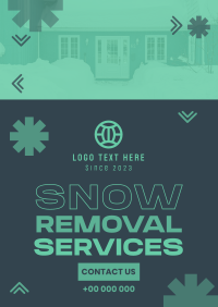 Snowy Snow Removal Poster Image Preview