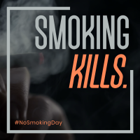 Minimalist Smoking Day Instagram post Image Preview