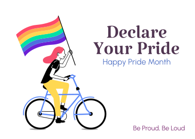 Declare Your Pride Postcard Image Preview