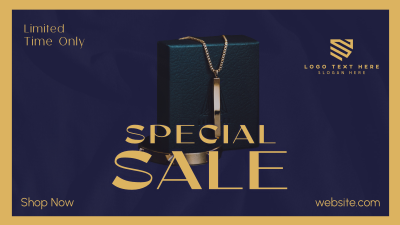 Jewelry Editorial Sale Facebook event cover Image Preview