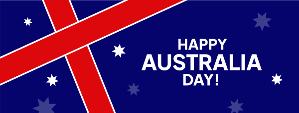 Happy Australia Day Facebook Cover Design Image Preview