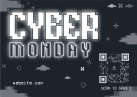 Cyber Monday Postcard Design