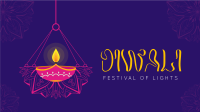 Diwali Celebration Facebook event cover Image Preview