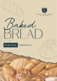 Baked Bread Bakery Flyer Image Preview