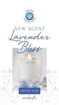 Lavender Bliss Candle Instagram story Image Preview