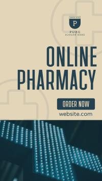 Online Pharmacy Business Facebook Story Design