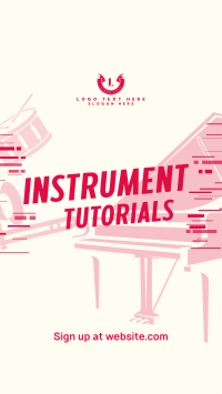 Music Instruments Tutorial TikTok video Image Preview