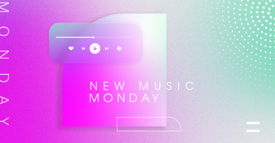 Music Monday Player Facebook ad Image Preview