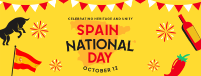 Celebrating Spanish Heritage and Unity Facebook cover Image Preview