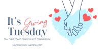 Giving Tuesday Hand Facebook ad Image Preview