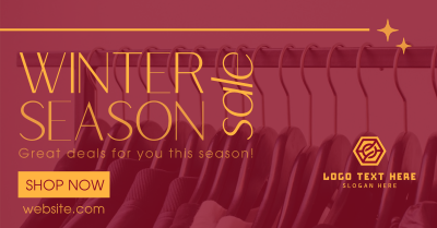 Winter Season Sale Facebook ad Image Preview