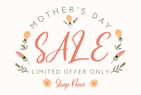 Mother's Abloom Love Sale Pinterest Cover Design