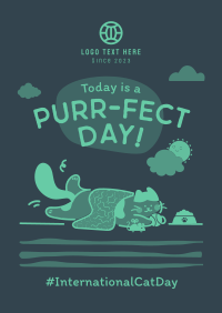 International Cat Day Poster Image Preview