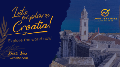 Beautiful Places In Croatia Facebook event cover Image Preview